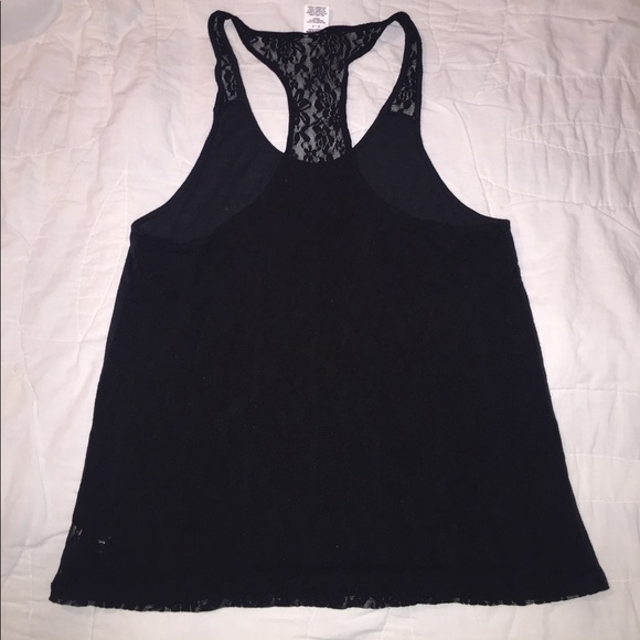 Victoria's Secret Black lace back tank - Picture 3 of 3