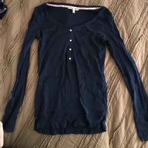 Victoria Secret Long Sleeve Sleep Top