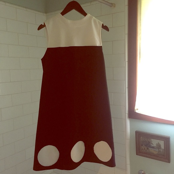 mod color block mini dress - Picture 1 of 1