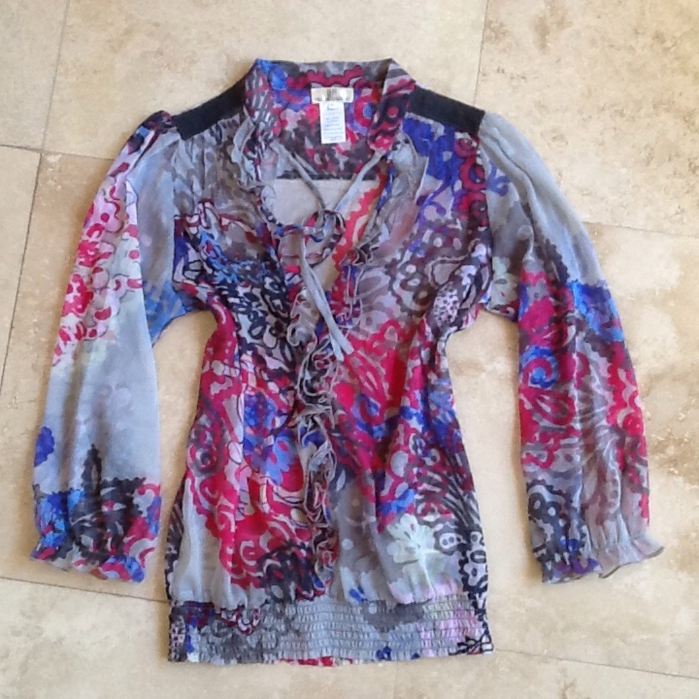 Sheer top by D.E.P.T