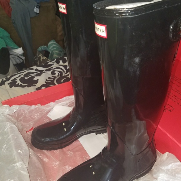 Hunter rain boots - Picture 1 of 2