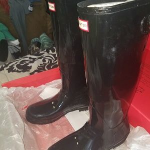 Hunter rain boots