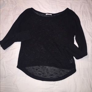 Aeropostale sweater black