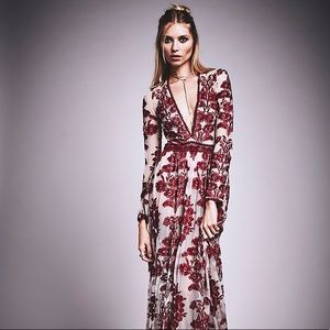 For Love and Lemons Temecula maxi dress