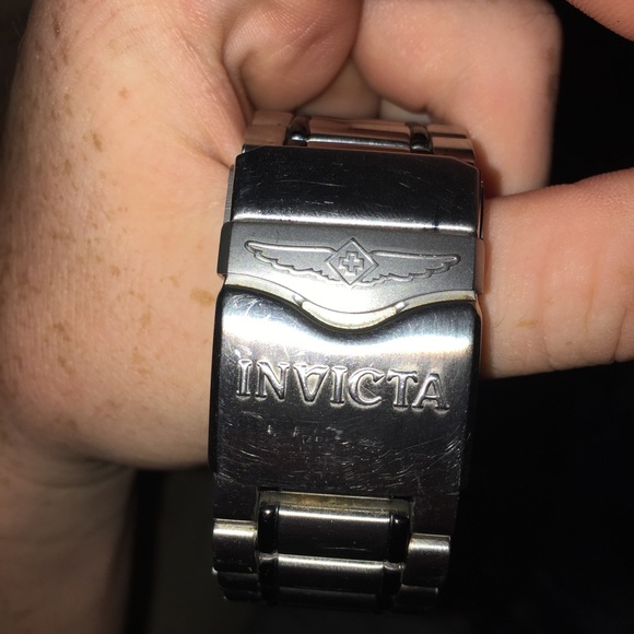 Invictia black subaqua chronograph watch - Picture 4 of 4