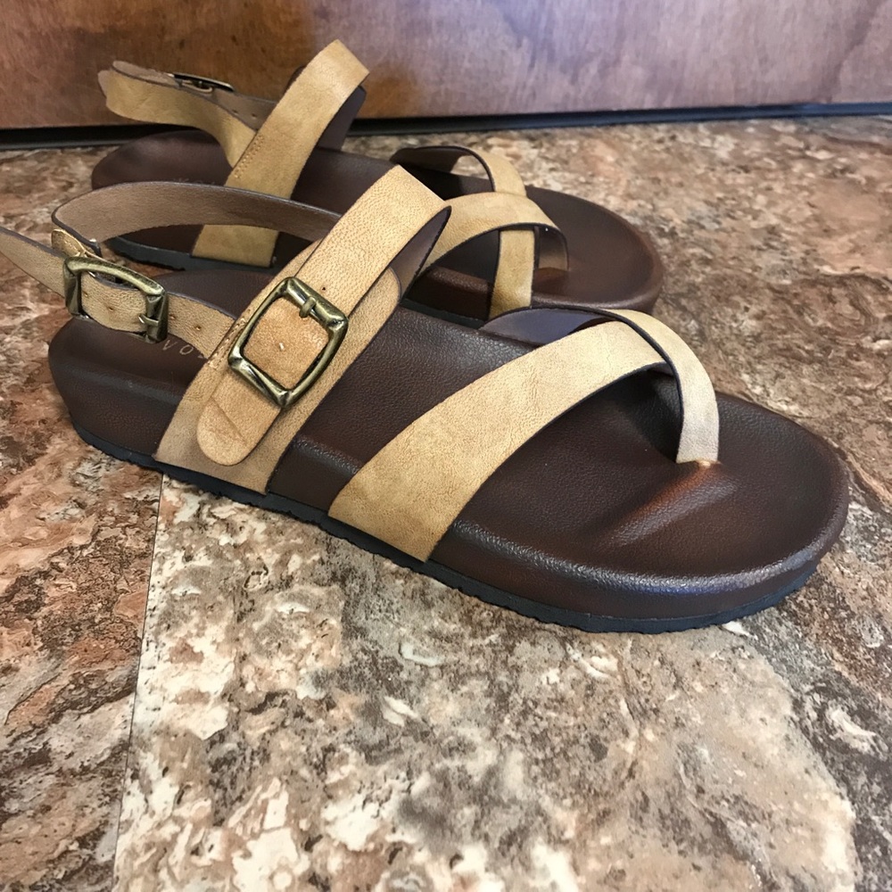 Taupe Volatile Sandals