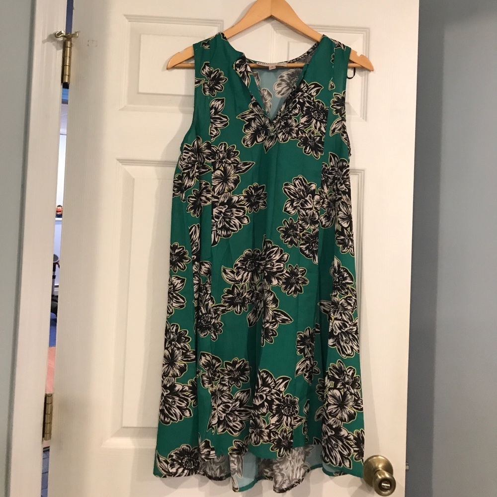 Floral Philosophy tunic dress