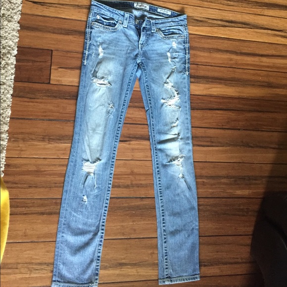 Daytrip Denim - Distressed Light-wash Daytrip Jeans