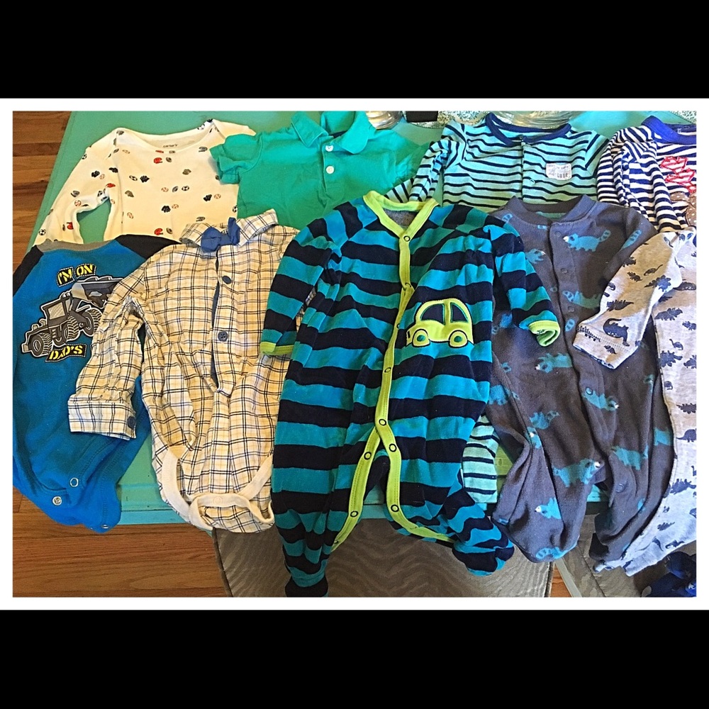 25 piece boys lot size 6-24mo