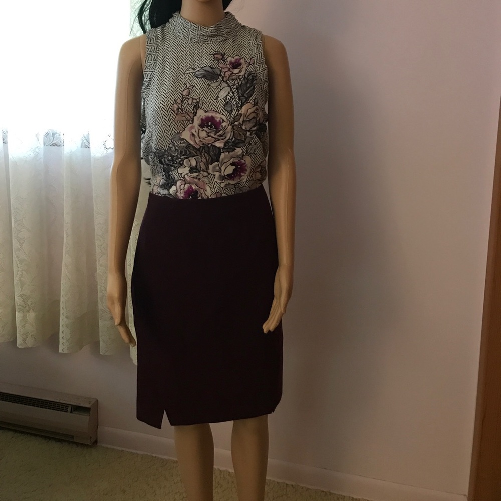 NEVER WORN/TAGS ON WHBM pencil skirt
