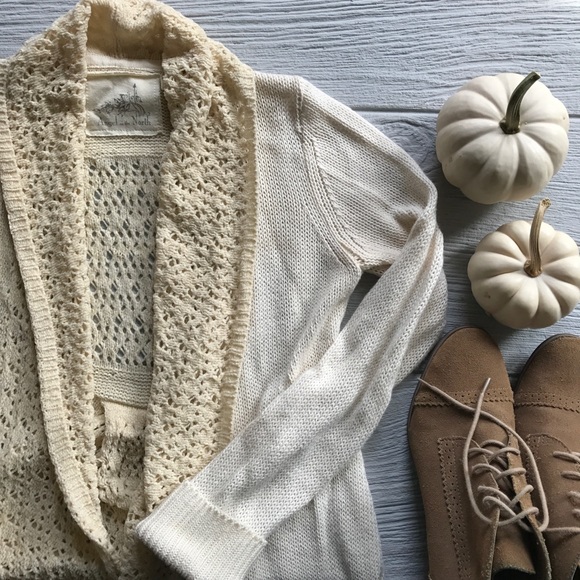 Anthropologie Sweaters - Anthro Angel of the North Evenie Chenille Cardigan