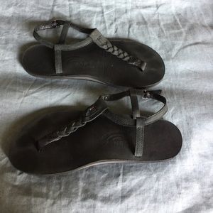 Rainbow sandals worn only a couple of times