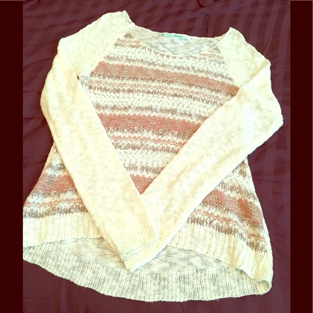 Hi low sweater