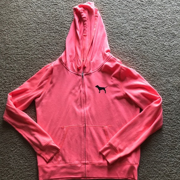 PINK Victoria secret zip up - Picture 1 of 4