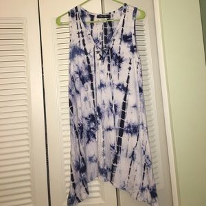 Tie-Dye Bathing Suit Coverup