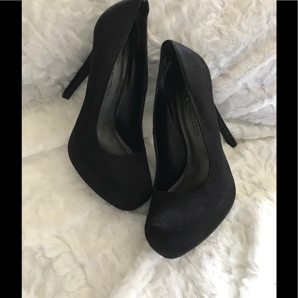 Kardashian Collection Suede Pumps