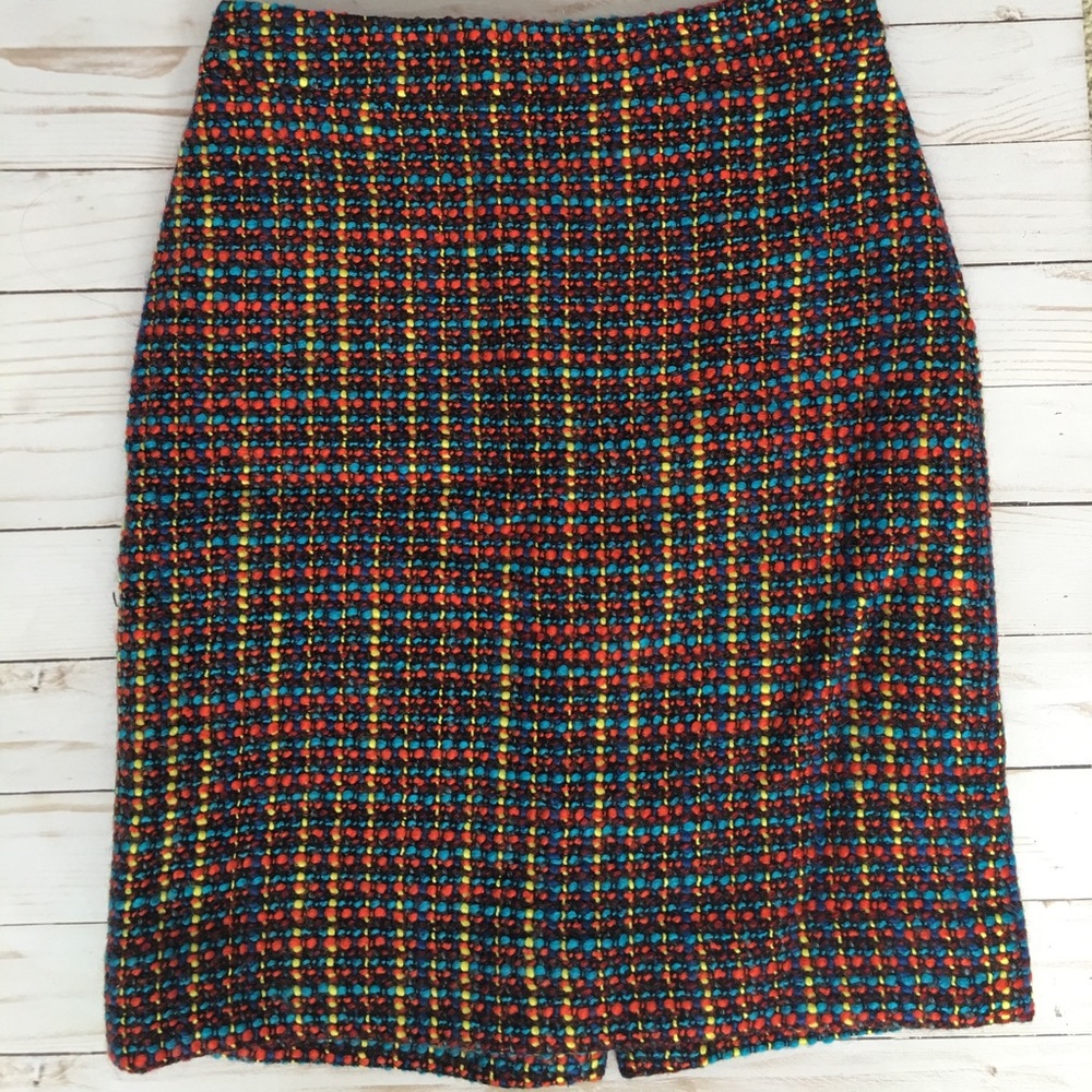 Multicolored Kate Spade Pencil Skirt