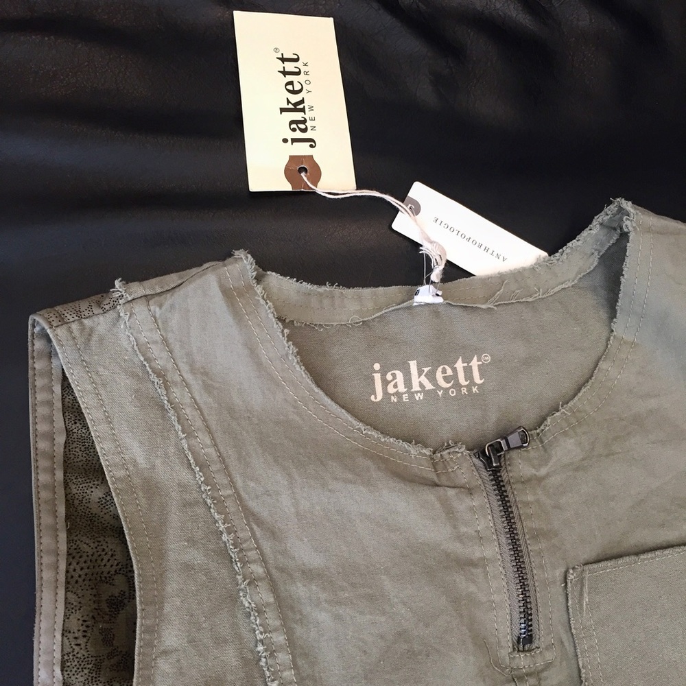 Anthropologie Lina Patch Dress. Army Green. XS.