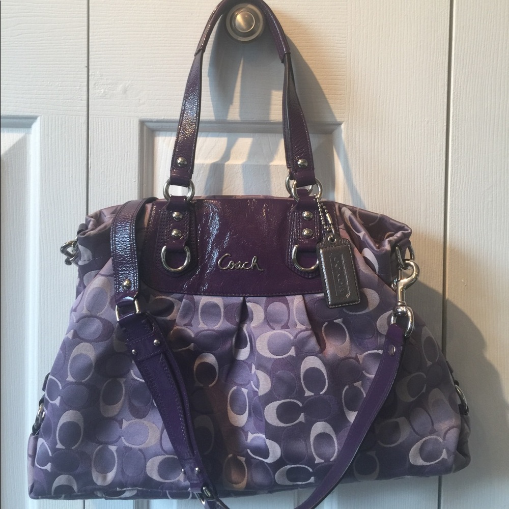 Coach Purple Purse 💜