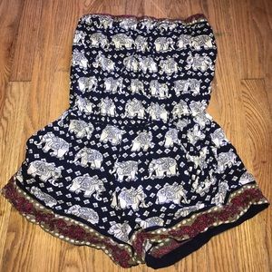 🐘Elephant Romper WITH POCKETS! 🐘