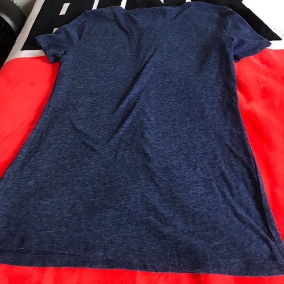 American Eagle Outfitter Deep Blue Fitted Tee! - Picture 3 of 3