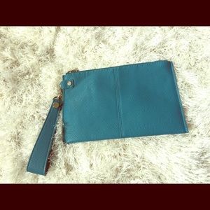 Thirty-One Jewell Brand Clutch w/wristlet strap