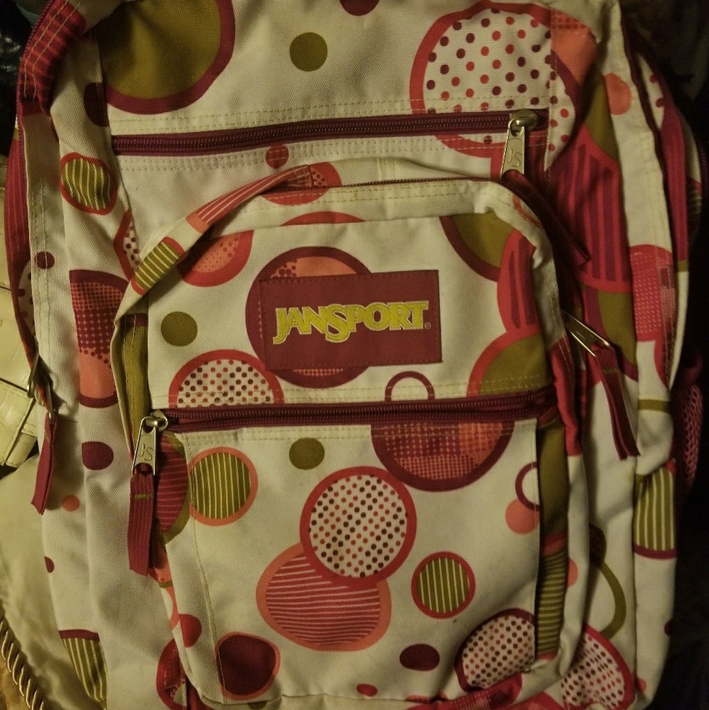 Polka dot jansport