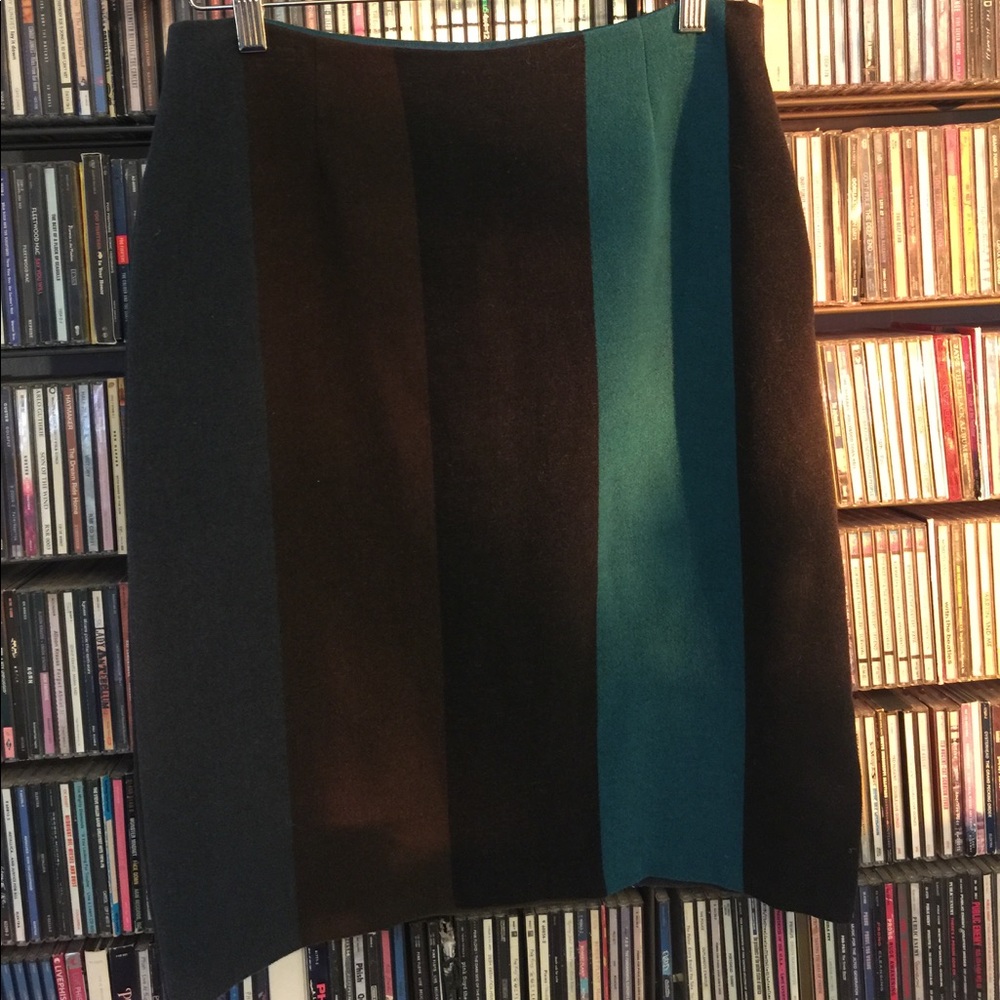 Anthropologie block color pencil skirt, size 8