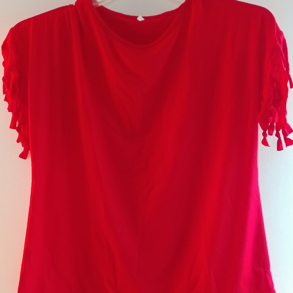 Ladies Red Top