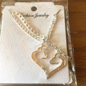 Couple browning deer buck head cut from fake coin