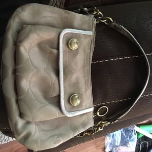 Coach hand bag