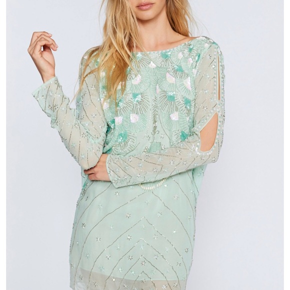 Free People Embellished Mini Dress - Picture 4 of 4
