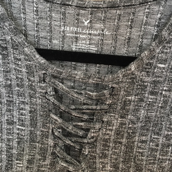 AE heather gray tank - Picture 2 of 4