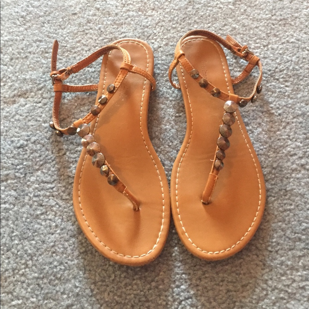 Studded American Eagle Sandals Size 8