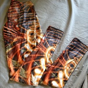 The Headspace digital art print leggings