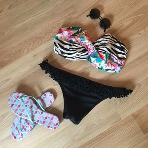 Victoria's Secret bandeau bikini top