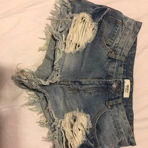 Jean shorts
