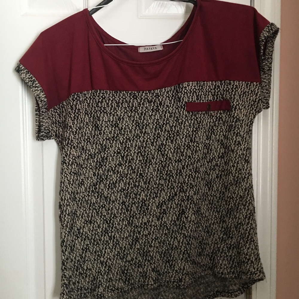 Papaya blouse