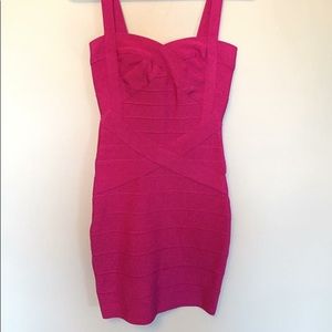 Pink Bandage Dress