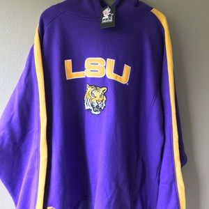 Men's Hoodie LSU size XXL Starter new with tags