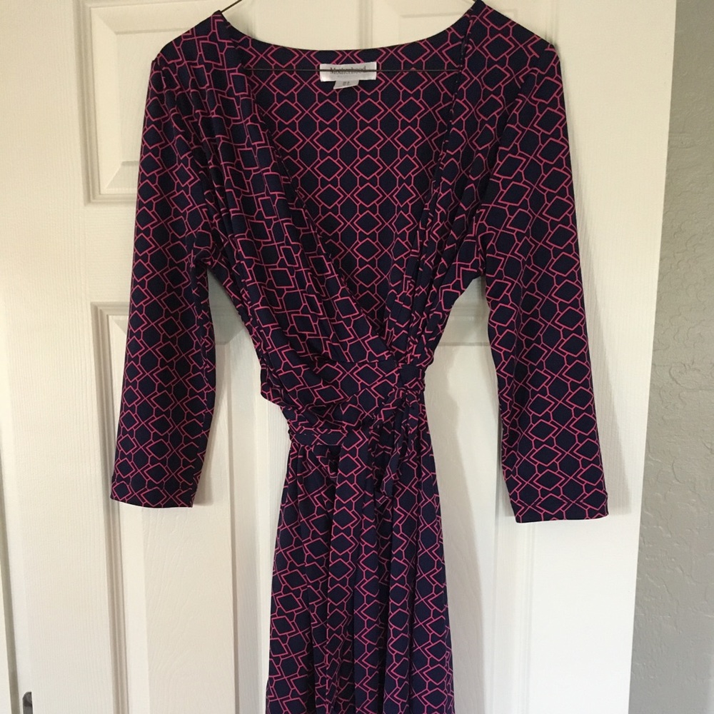 Maternity wrap dress-- must go today!!
