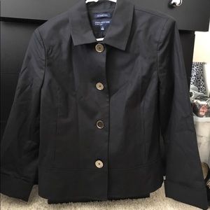 Jones New York Blazer/Jacket size 8 Black