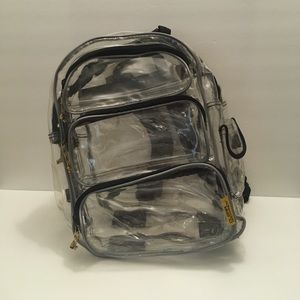 Clear backpack