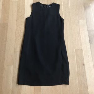 Vince black shift dress