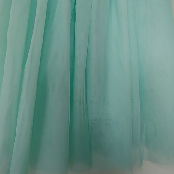 HP🔥NWOT MINT GREEN TULLE MIDI SKIRT OSFM OR M/L😎 - Picture 4 of 8