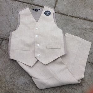 Little boys two piece suit