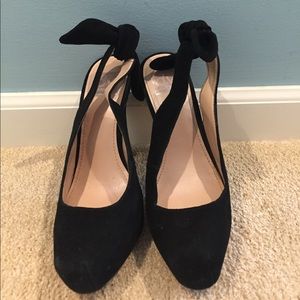 Size 7 Dolce Vita black suede 2 inch heels