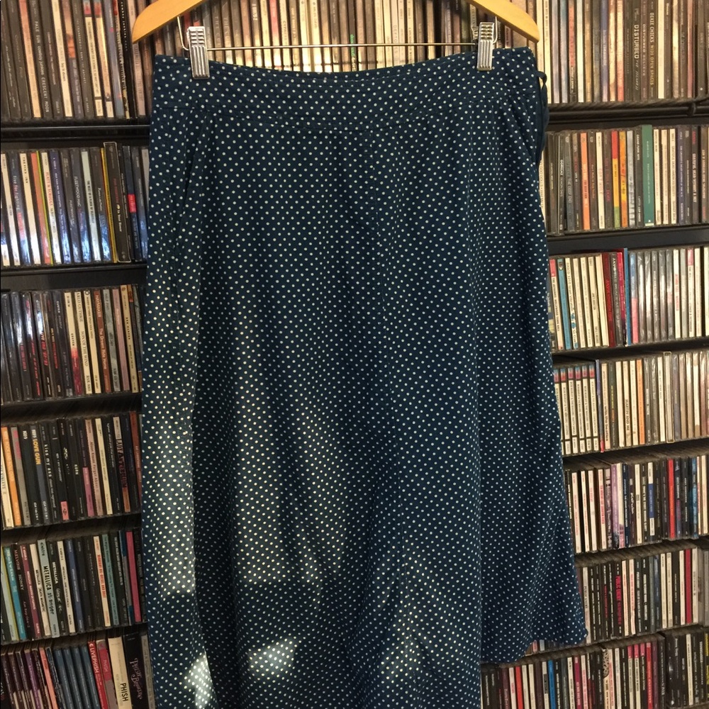 Long corduroy skirt, size 12