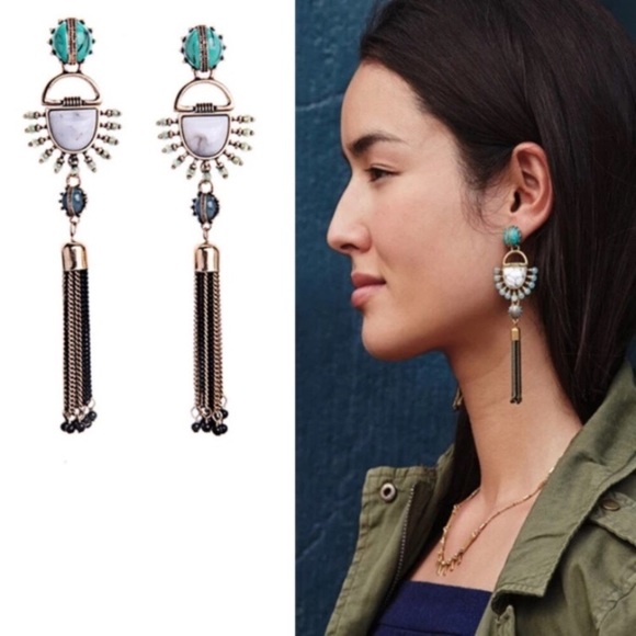 Boho Tassel Earrings - Picture 2 of 7