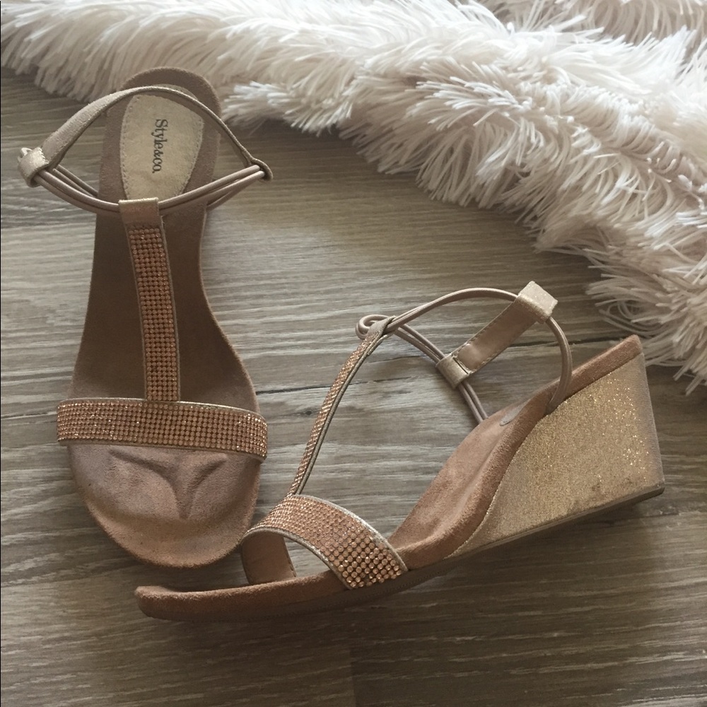 💖Rose Gold Wedges💖